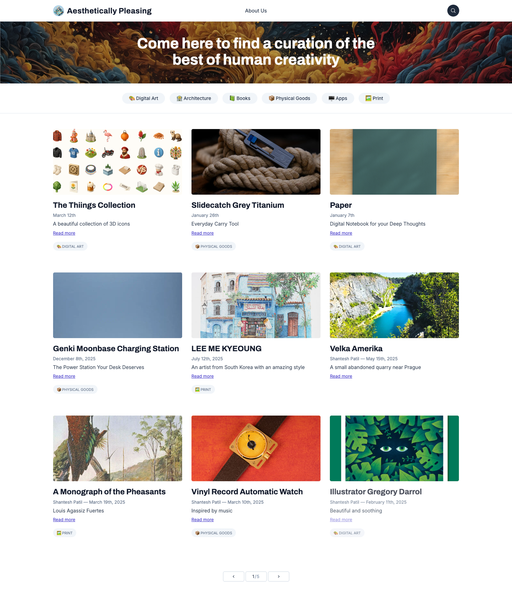 Aesthetically Pleasing