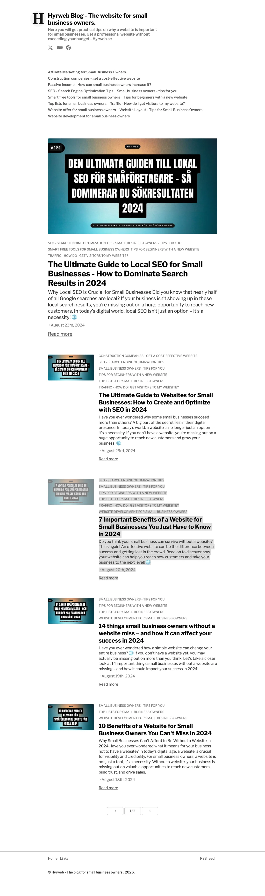 Hyrweb Blog