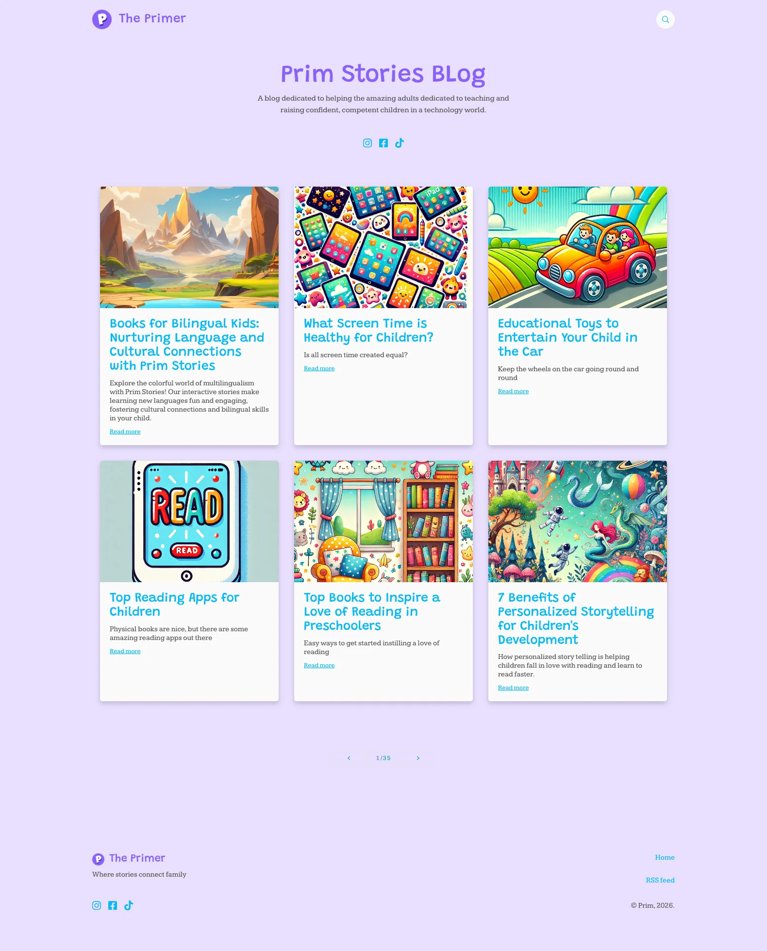 Prim Stories Blog