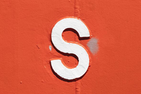 A white letter 